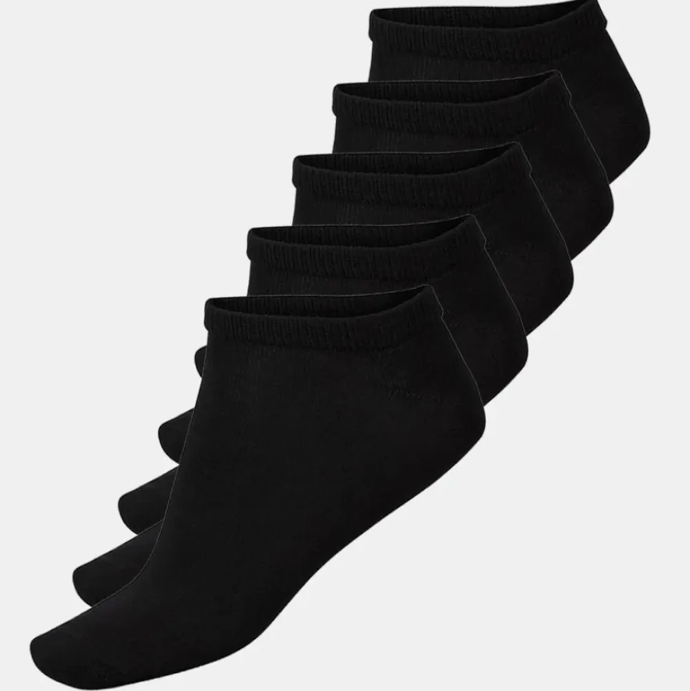 Best Ankelstrumpor I Ekologisk Bomull 5-Pack 37-40 Dam Strumpor