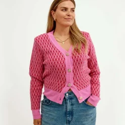 Online Cardigan Merinoull Dam Loungewear