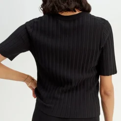 Outlet Finstickad T-Shirt Dam T-Shirt
