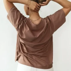 Online Oversized T-Shirt Ekologisk Bomull Och Hemp Dam T-Shirt