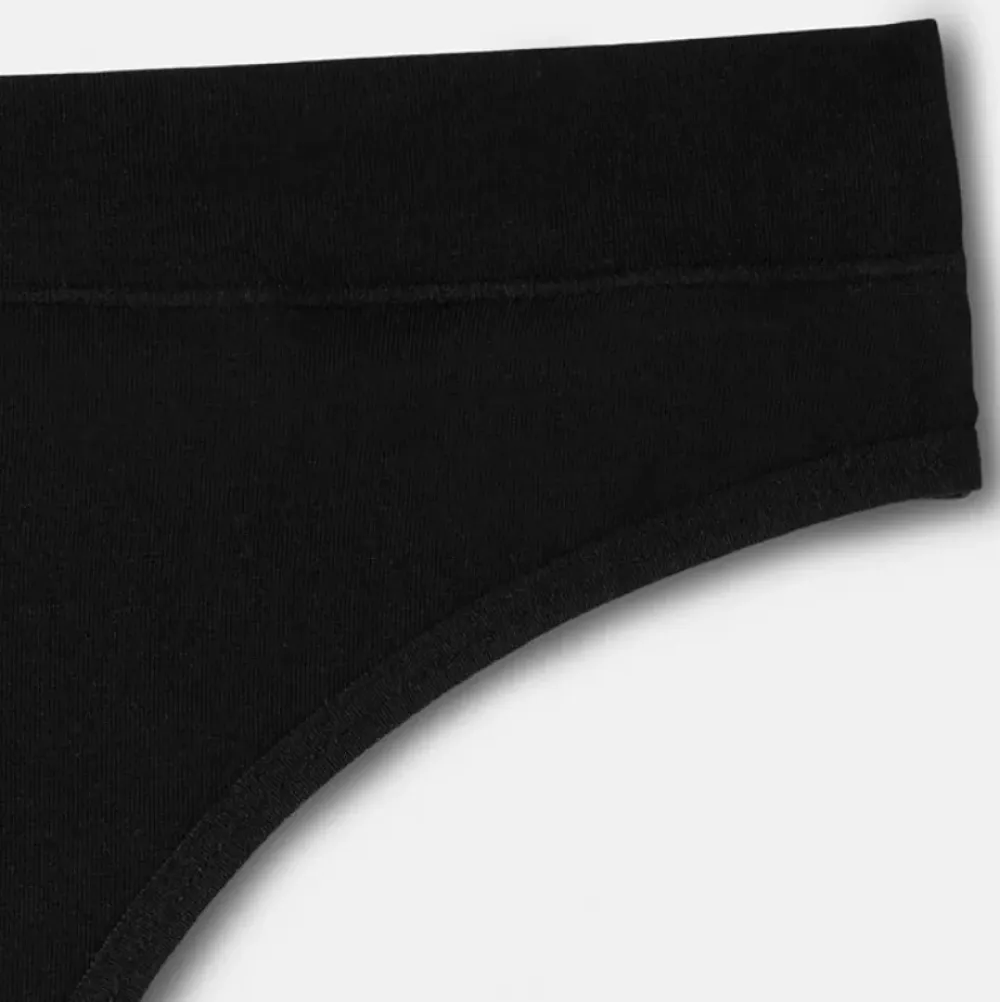 Outlet Stringtrosor Ekologisk Bomull 3-Pack Dam Trosor