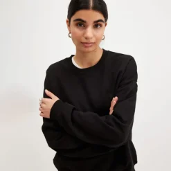 Outlet Troja Crewneck Ekologisk Bomull Dam Troja