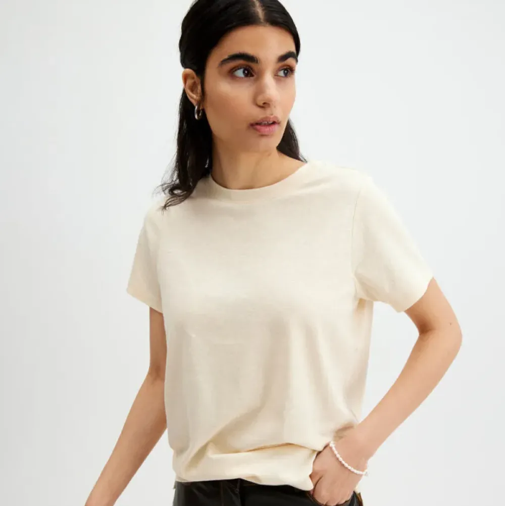 T-Shirt Ekologisk Bomull Och Hemp Regular Fit Dam Loungewear