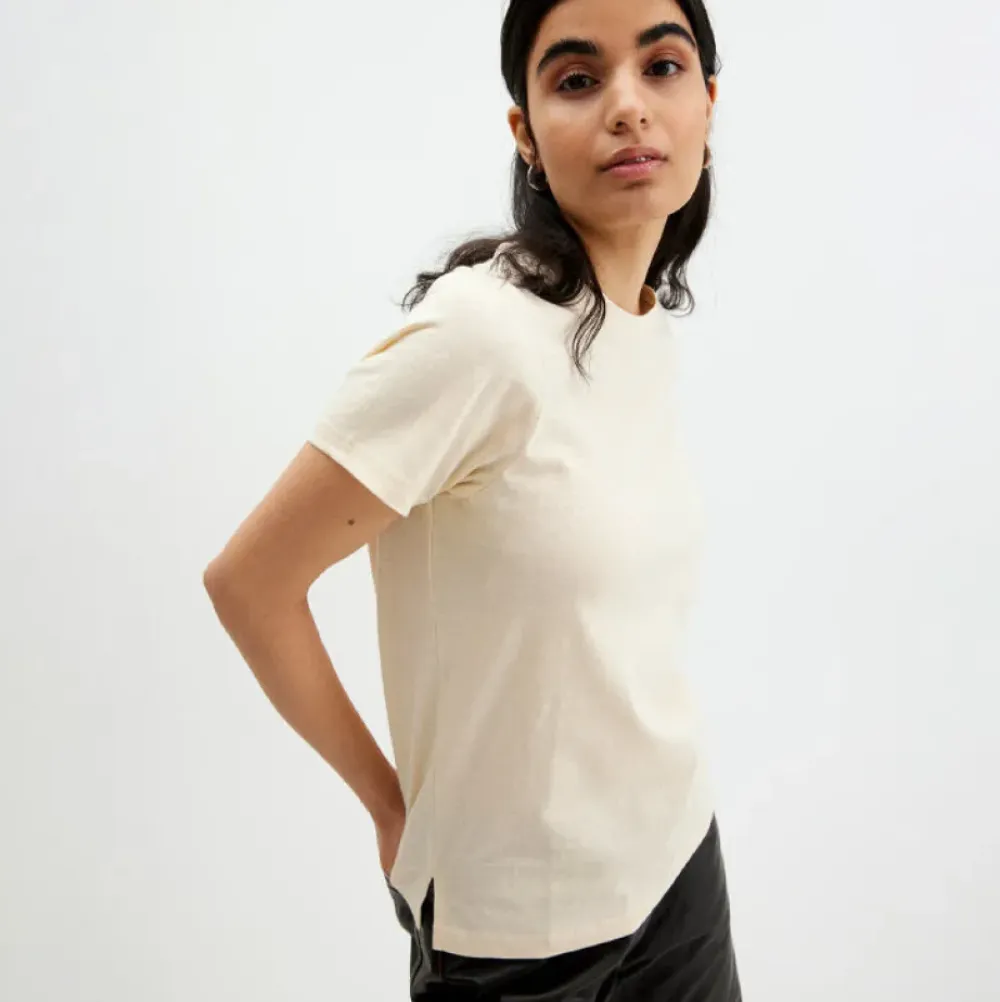 T-Shirt Ekologisk Bomull Och Hemp Regular Fit Dam Loungewear