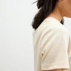 T-Shirt Ekologisk Bomull Och Hemp Regular Fit Dam Loungewear