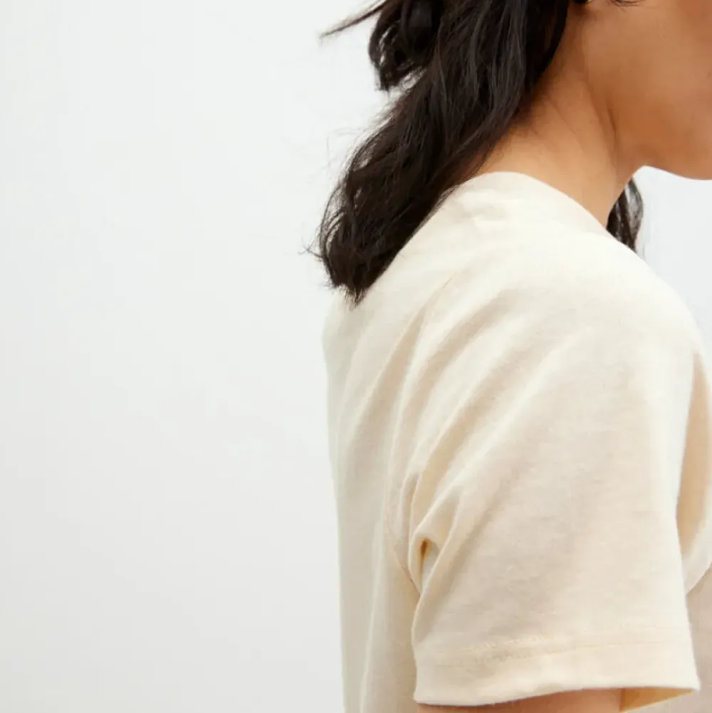 T-Shirt Ekologisk Bomull Och Hemp Regular Fit Dam Loungewear