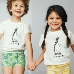 Sale T-Shirt Till Barn I Ekologisk Bomull Barn Underkläder