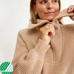 Best Turtleneck Zip Dam Loungewear