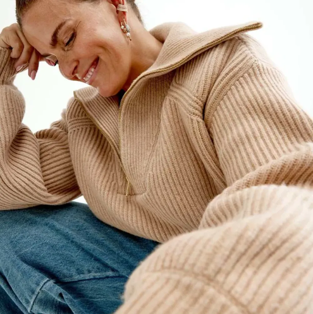 Best Turtleneck Zip Dam Loungewear