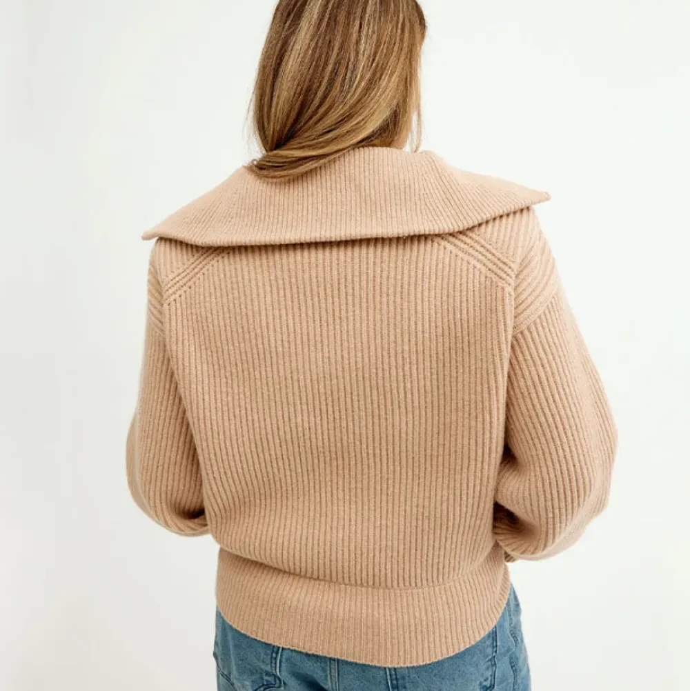 New Turtleneck Zip Dam Troja