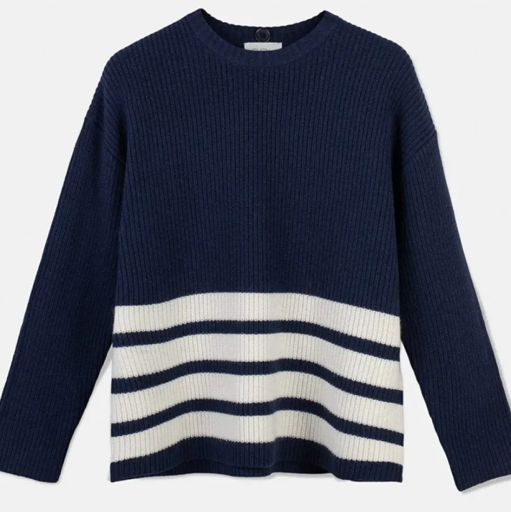 Hot Ulltroja Med Avtagbar Polokrage Dam Loungewear