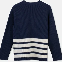 Hot Ulltroja Med Avtagbar Polokrage Dam Loungewear