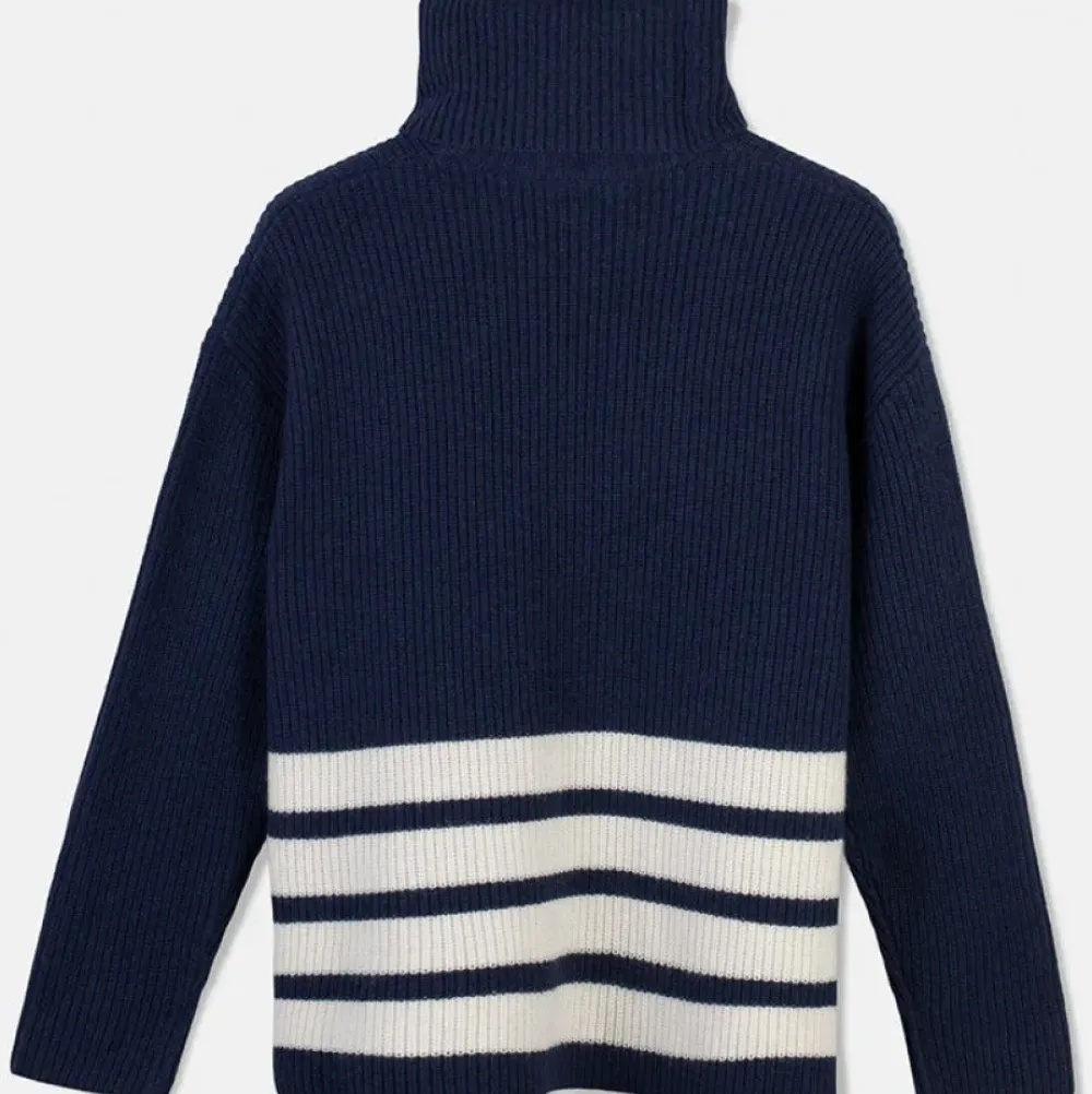 Hot Ulltroja Med Avtagbar Polokrage Dam Loungewear