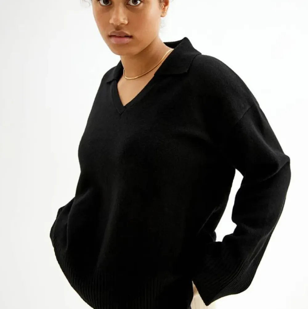 Clearance Ulltroja Med Krage Dam Loungewear