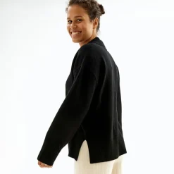 Clearance Ulltroja Med Krage Dam Loungewear