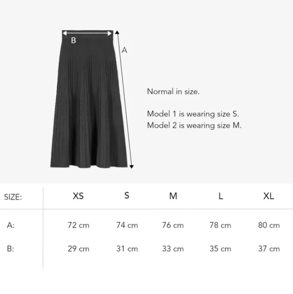 Clearance Vadlang Kjol Dam Loungewear