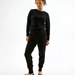 Discount Vandbar Ulltroja Med V-Ringning Dam Loungewear